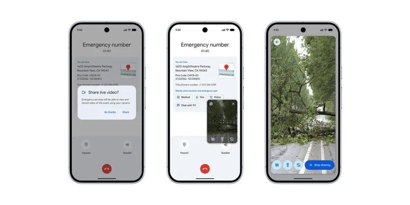 Google выпустила приложение Emergency Live Video — видеостриминг для экстренных ситуаций