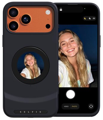 Этот чехол для iPhone 17 Pro добавляет второй дисплей и поддержку microSD