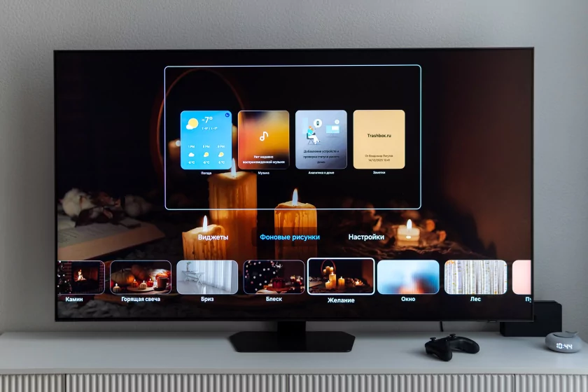 Обзор Samsung Neo QLED QN90F: небольшое обновление большого телевизора — Smart TV и управление. 3