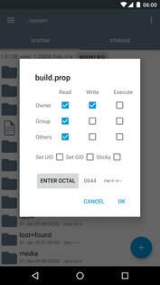 Root Explorer 4.10.1. Скриншот 6