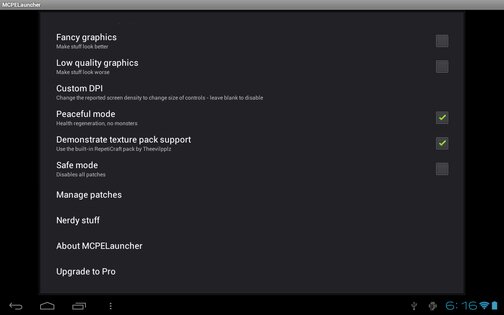 BlockLauncher 1.27. Скриншот 1