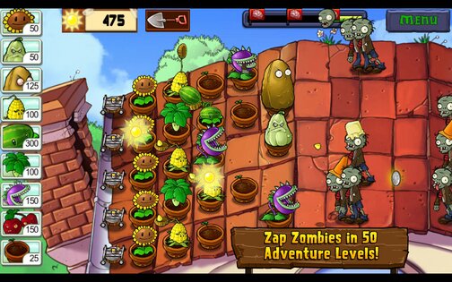 Plants vs Zombies 3.14.0. Скриншот 6