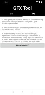 GFX Tool 10.4.0. Скриншот 2