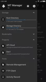 MT Manager 2.19.4. Скриншот 2