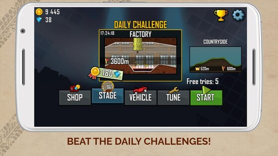 Hill Climb Racing 1.67.6. Скриншот 5