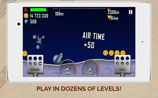 Hill Climb Racing 1.67.6. Скриншот 14