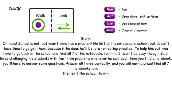 Baldis Basics In Education and Learning 1.3. Скриншот 2