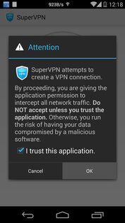 SuperVPN 3.0.8. Скриншот 2