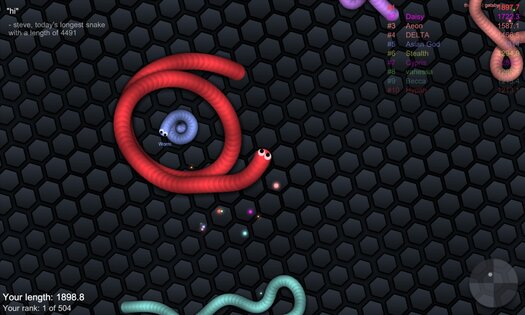 slither.io 3.06. Скриншот 2