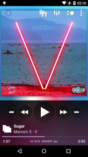 Poweramp 1018.0. Скриншот 1