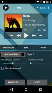 Poweramp 1018.0. Скриншот 5