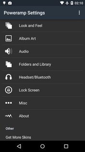 Poweramp 1018.0. Скриншот 8