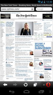 Opera Classic 12.1.9. Скриншот 6