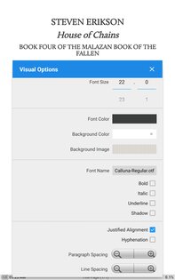 Moon+ Reader 10.3. Скриншот 2