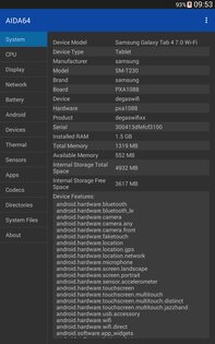 AIDA64 2.16. Скриншот 17