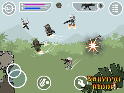 Doodle Army 2: Mini Militia 5.6.0. Скриншот 12