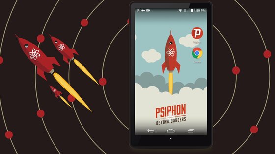 Psiphon 444.0. Скриншот 1