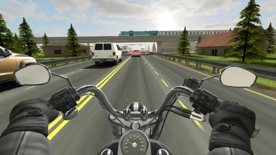 Traffic Rider 2.11. Скриншот 1