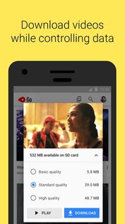 YouTube Go 3.25.54. Скриншот 2