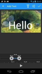 AndroVid 7.0.9.5. Скриншот 2