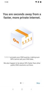 1.1.1.1 – Faster & Safer Internet 6.38.6. Скриншот 1