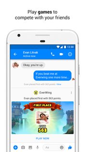 Facebook* Messenger 536.0.0.46.216. Скриншот 5