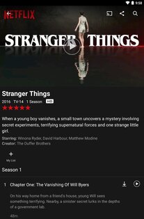 Netflix 9.47.0. Скриншот 12