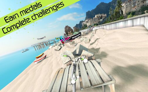 Touchgrind BMX 1.39. Скриншот 9