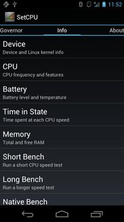 SetCPU 3.1.4. Скриншот 6