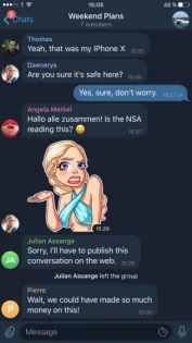 Telegram X iOS 5.0.3.329_alpha. Скриншот 2