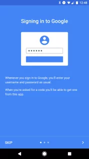 Google Authenticator 7.0. Скриншот 2