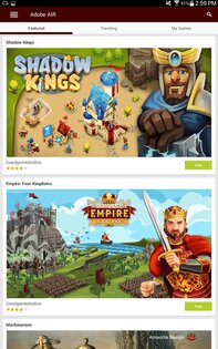 Adobe AIR 32.0.0.144. Скриншот 1