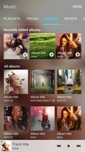 Samsung Music 16.2.42.0. Скриншот 3