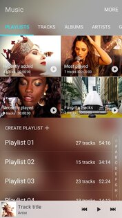 Samsung Music 16.2.42.0. Скриншот 4