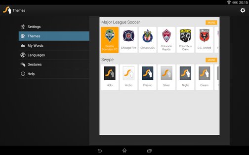 Swype + Dragon Trial 3.2.4.3020400.50699. Скриншот 4