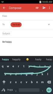 Swype + Dragon Trial 3.2.4.3020400.50699. Скриншот 10