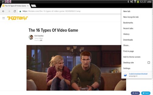 Kiwi Browser 139.0.7339.0. Скриншот 6