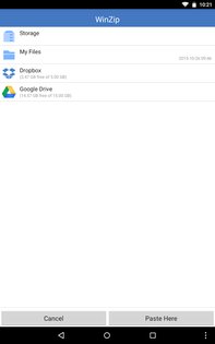 WinZip 7.1.1. Скриншот 11
