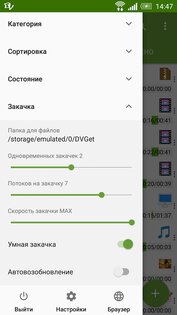 DVGet 14.0.22 Beta. Скриншот 2