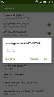 DVGet 14.0.22 Beta. Скриншот 8