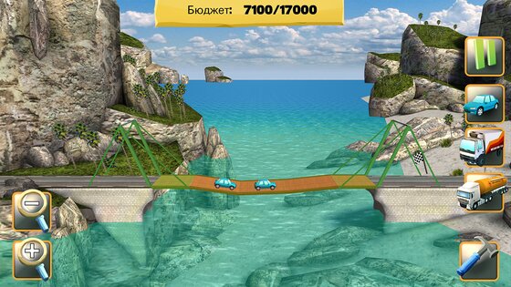 Bridge Constructor 13.1. Скриншот 8