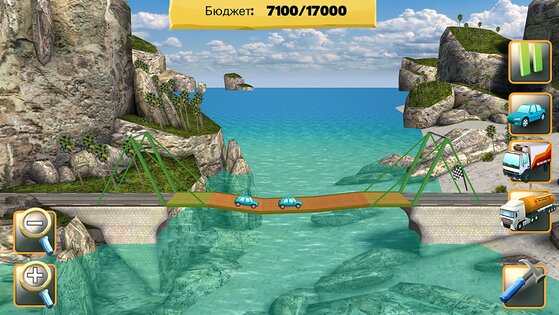 Bridge Constructor 13.1. Скриншот 12