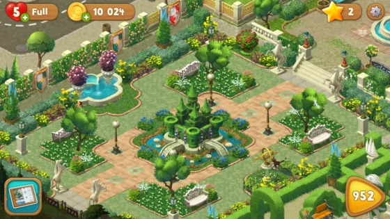 Gardenscapes 9.3.1. Скриншот 6