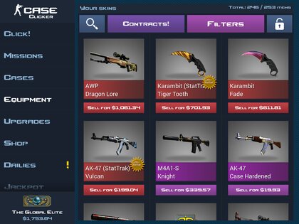 Case Clicker 1.9.6. Скриншот 9
