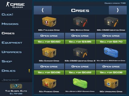 Case Clicker 1.9.6. Скриншот 23