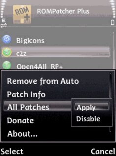 ROMPatcher Plus 3.2. Скриншот 3