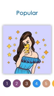 Раскрашивание по Номерам 4.31.17. Скриншот 2