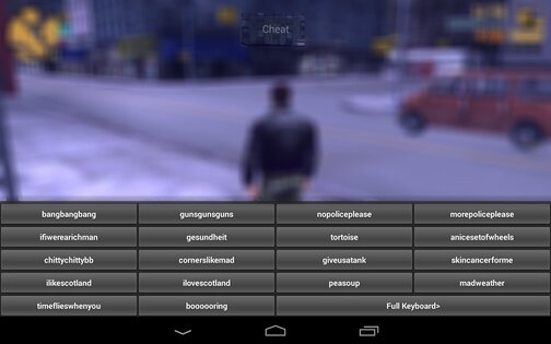 GTA III Cheater 1.8. Скриншот 4