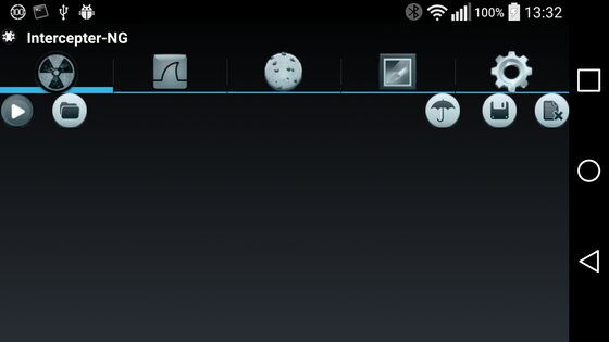 Intercepter-NG 2.8. Скриншот 1
