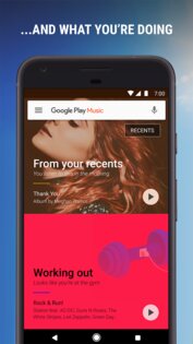 Google Play Музыка 8.29.9113. Скриншот 2